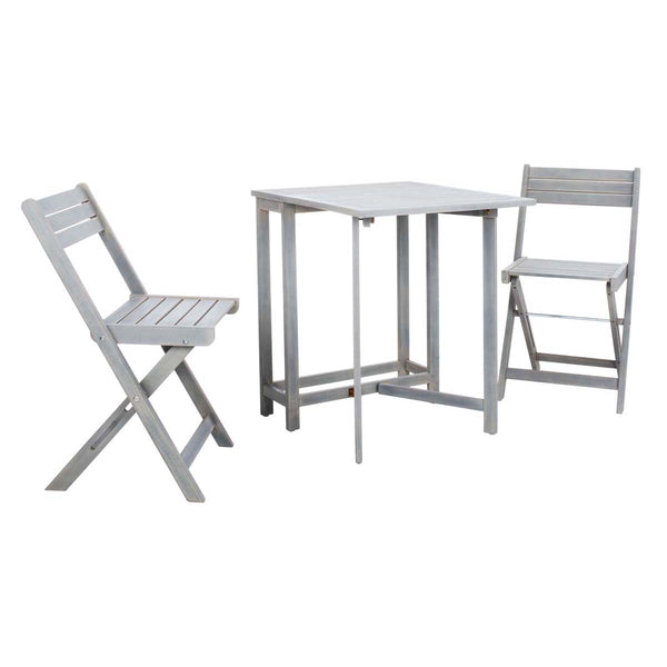 Safavieh Safavieh Gallo Balcony Bistro Set - Ash Grey