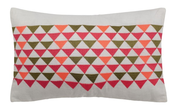 Safavieh Safavieh Geo Mountain Pillow Wild Flower Multi Set Of 2