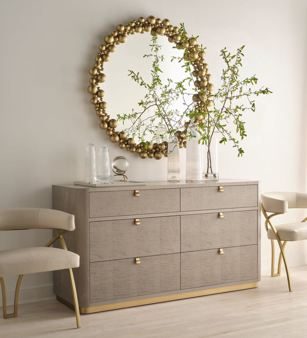 Safavieh Glow Mirror | Baker Furniture - BAA4317