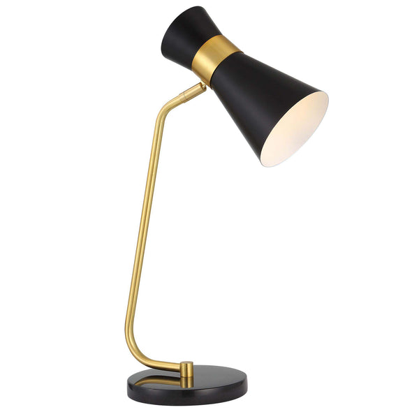 Safavieh Gold Home Decor Desk Lamp Black Marble