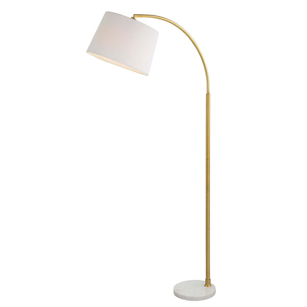 Safavieh Gold Home Decor Floor Lamp White Marble