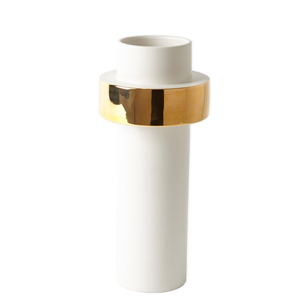 Safavieh Gold Ring Vase-High | Global Views - 1.10338
