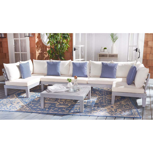 Safavieh Safavieh Granton 5 Piece Living Set - Grey / Beige