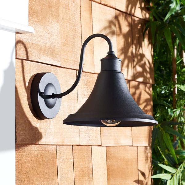 Safavieh Safavieh Graylyn Outdoor Wall Sconce - Black (Set Of 2)
