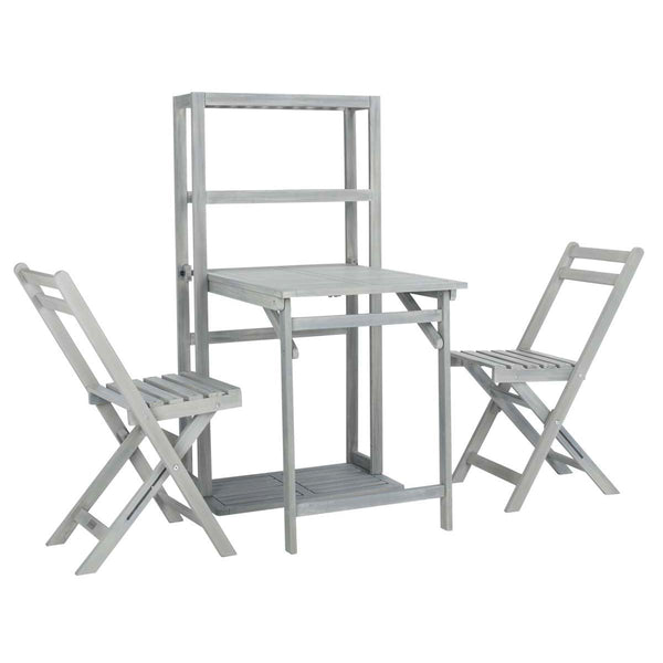 Safavieh Safavieh Griffen Balcony Dining Cabinet - Ash Grey