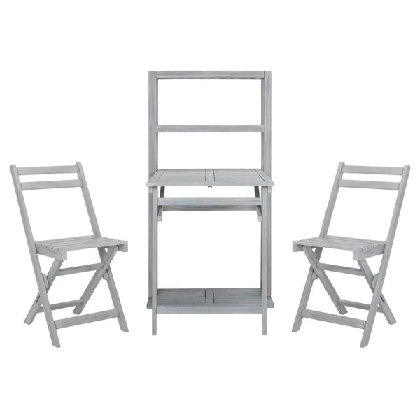 safavieh Safavieh Griffen Balcony Dining Cabinet - Ash Grey