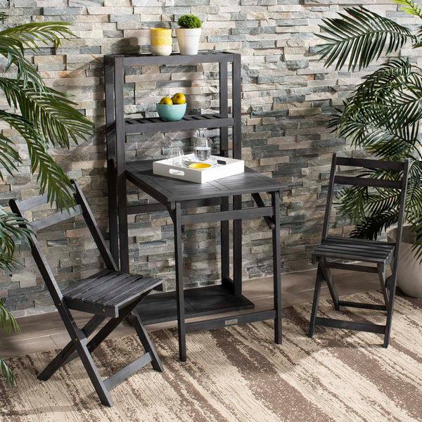 Safavieh Safavieh Griffen Balcony Dining Cabinet Set - Dark Slate Gray
