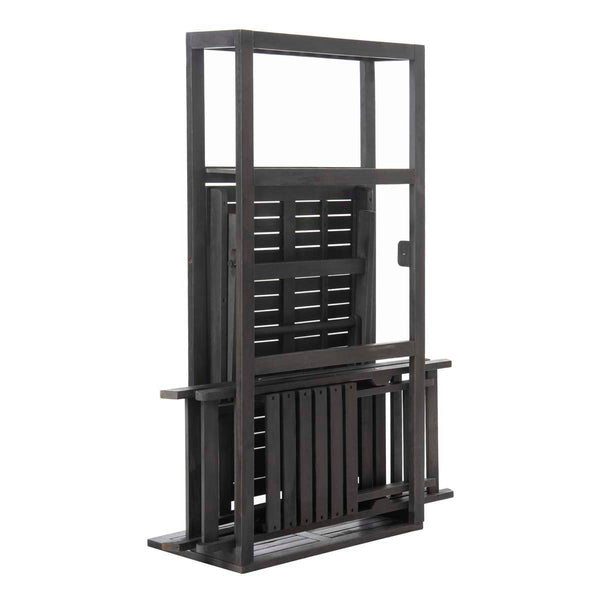 Safavieh Safavieh Griffen Balcony Dining Cabinet Set - Dark Slate Gray