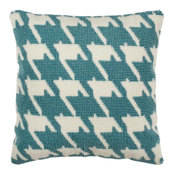 safavieh Safavieh Hanne Houndstooth Pillow - Celadon/Ivory