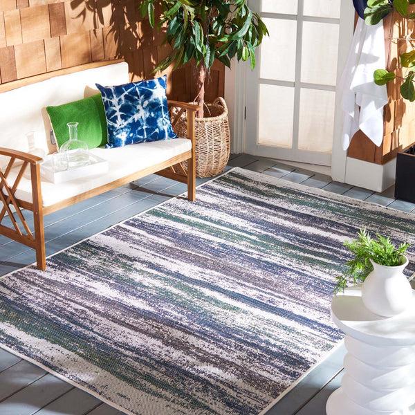 safavieh Safavieh Havana Rug HAV365M - Light Silver / Blue