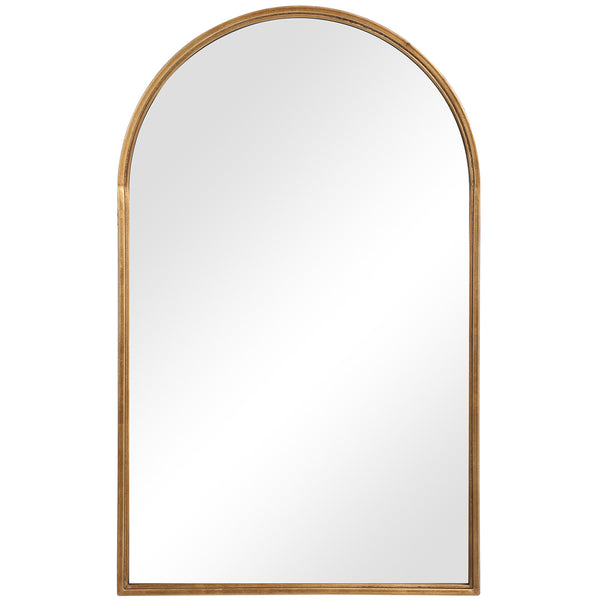 safavieh Home Decor Arch Mirror - Antiqued Gold Leaf