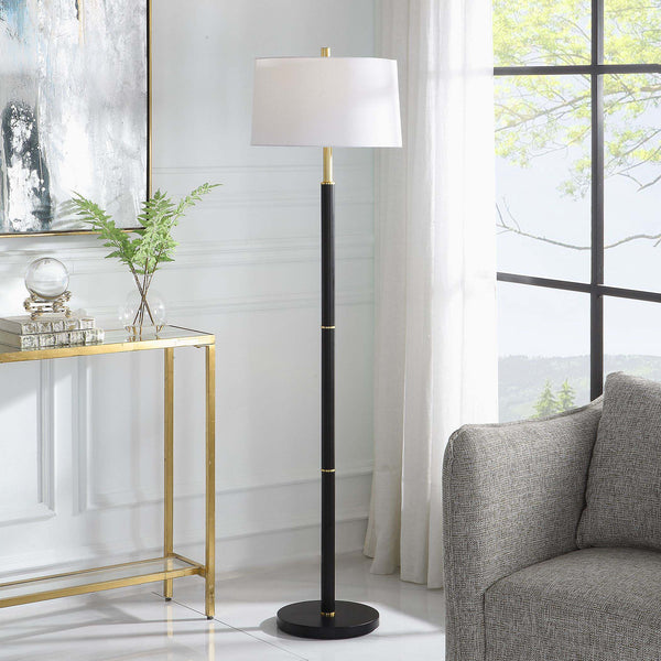 Safavieh Home Decor Floor Lamp - Black/Gold