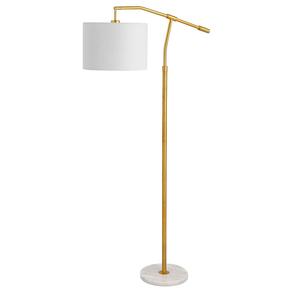 Safavieh Home Decor Floor Lamp - Gold/White