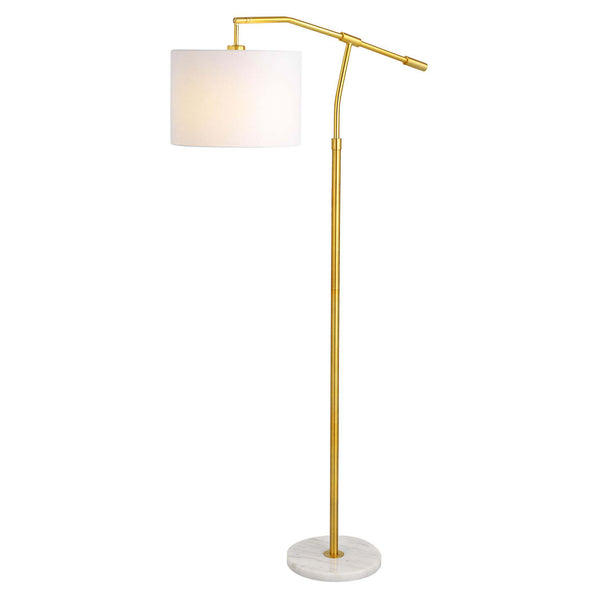 safavieh Home Decor Floor Lamp - Gold/White