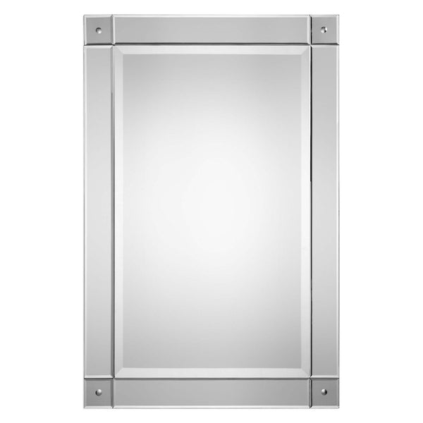 Safavieh Home Decor Frameless Beveled Mirror