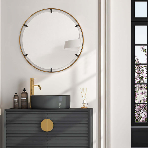 Safavieh Home Decor Gold Frame Mirror