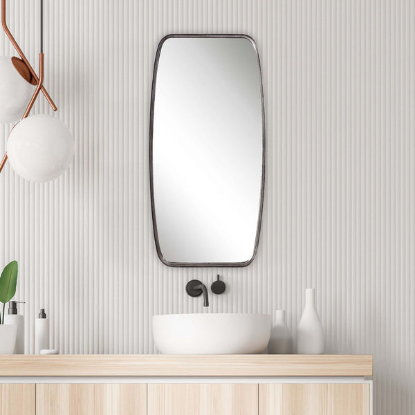 Safavieh Home Decor Mirror - Antique Silver Leaf