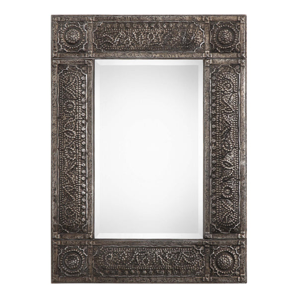 safavieh Home Decor Mirror Antiqued Rust Gray Wash