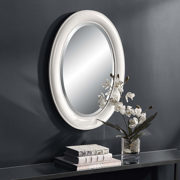 Safavieh Home Decor Mirror - Crisp White Finish