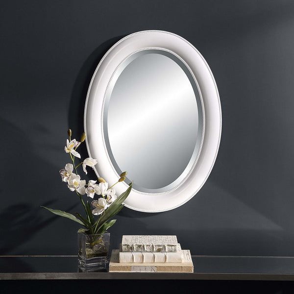 Safavieh Home Decor Mirror - Crisp White Finish