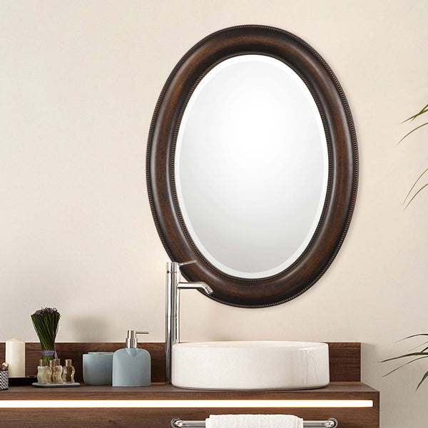 Safavieh Home Decor Mirror - Dark Bronze Finish