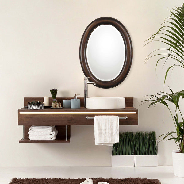 safavieh Home Decor Mirror - Dark Bronze Finish