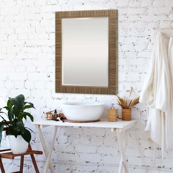 safavieh Home Decor Mirror - Faux Textured Wrap