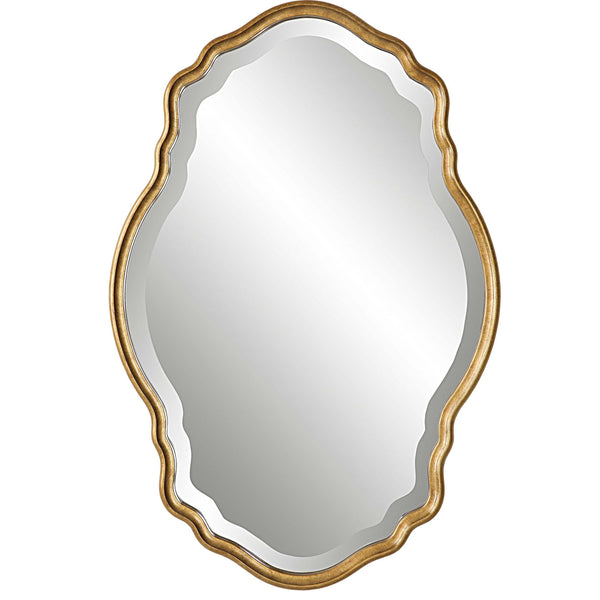 safavieh Home Decor Mirror - Gold With Amber Glaze