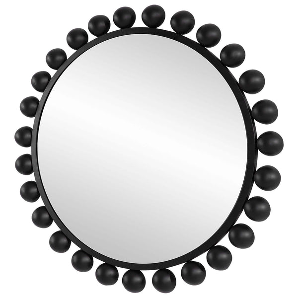 safavieh Home Decor Mirror Matte Black Finish