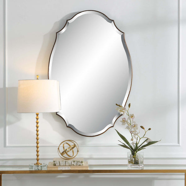 Safavieh Home Decor Round Bevel Mirror
