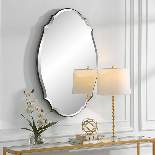 Safavieh Home Decor Round Bevel Mirror