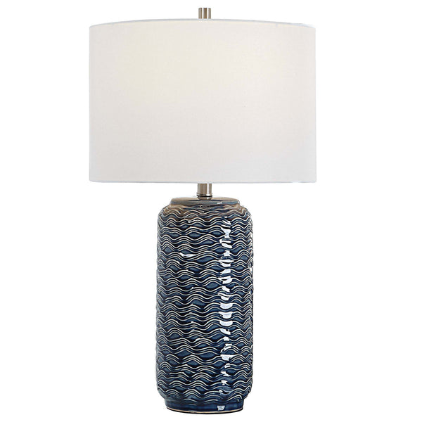 safavieh Home Decor Table Lamp Blue Ceramic Base