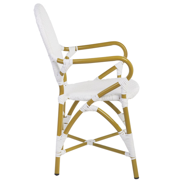 Safavieh Safavieh Hooper Indoor/Outdoor Stacking Armchair - White (Set Of 2)