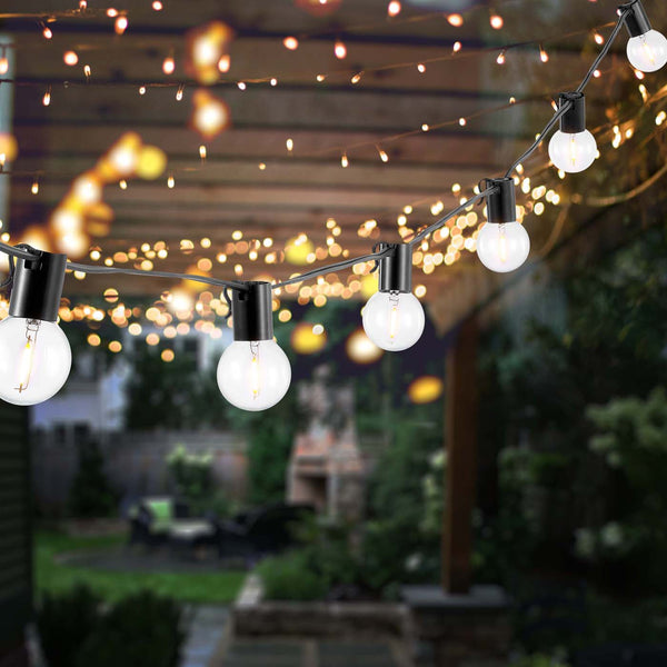 Safavieh Safavieh Huron LED Outdoor String Lights - Black