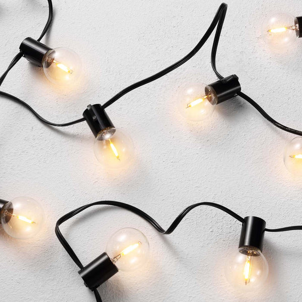 Safavieh Safavieh Huron LED Outdoor String Lights - Black