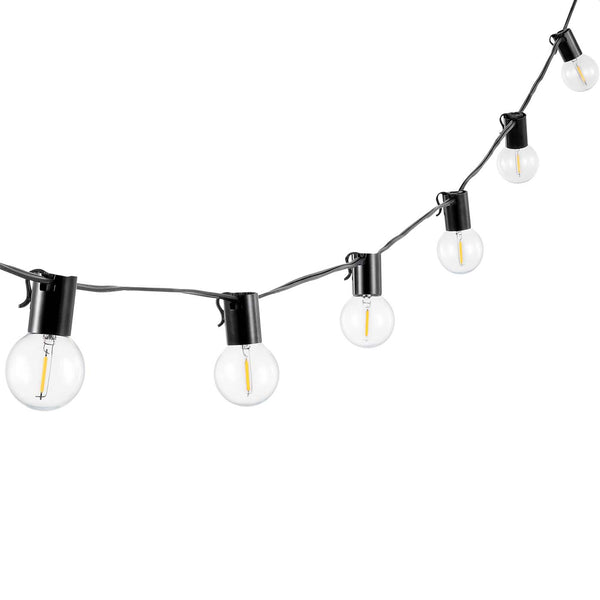 safavieh Safavieh Huron LED Outdoor String Lights - Black