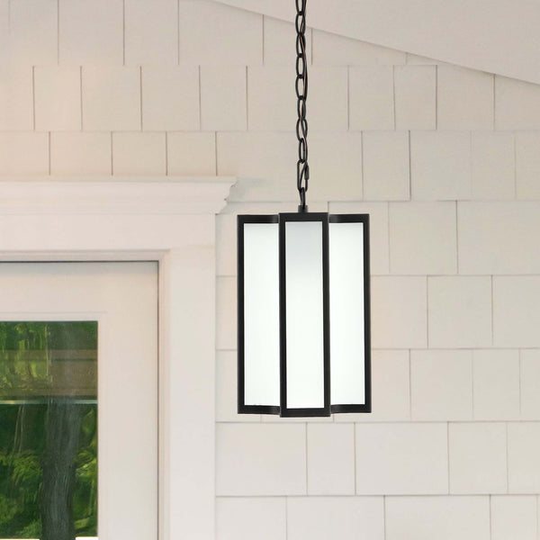 Safavieh Safavieh Hyla Outdoor Pendant/Black - Black / White