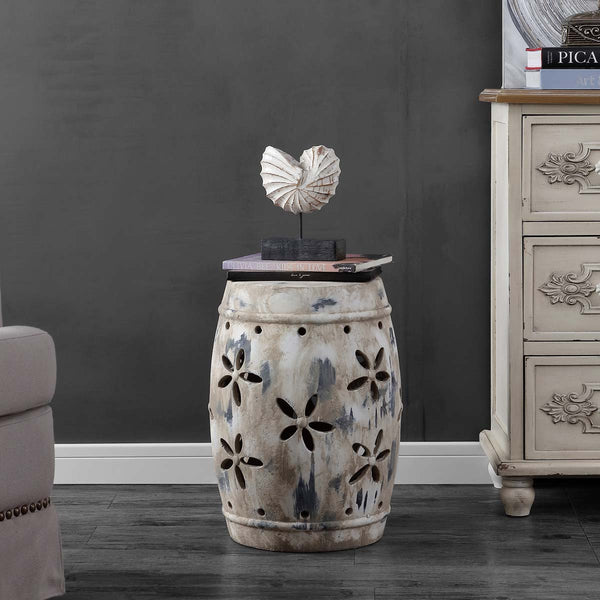 Safavieh Ilia Garden Stool | Safavieh - ACS4589