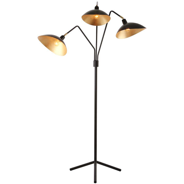 Safavieh Safavieh Iris 69.5 Inch H Floor Lamp-Black