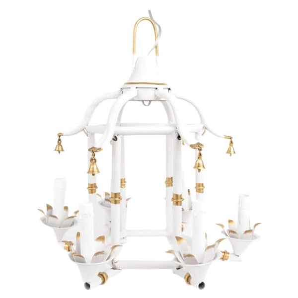 safavieh Ivory & Gold Chinoiserie Chandelier