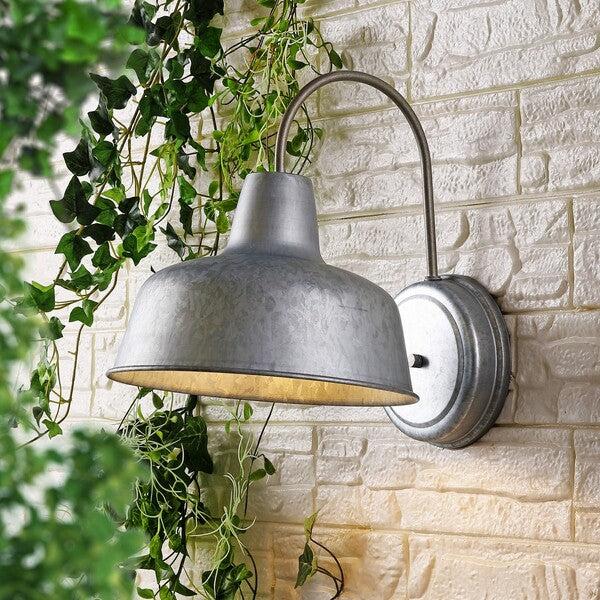 Safavieh Safavieh Jennine Outdoor Wall Sconce - Silver (Set Of 2)