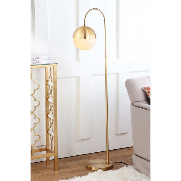 Safavieh Safavieh Jonas 55.5 Inch H Floor Lamp-Brass Gold