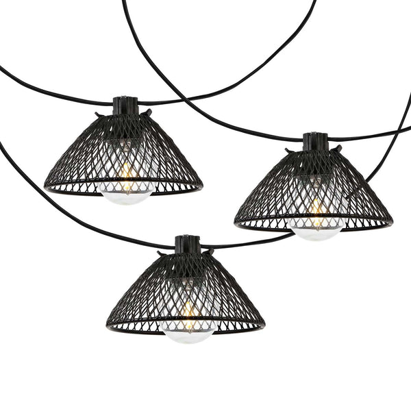 Safavieh Safavieh Junia LED Outdoor String Lights - Black