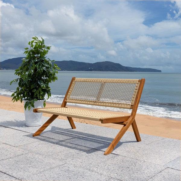 Safavieh Safavieh Kobina Outdoor Bench - Natural / Natural