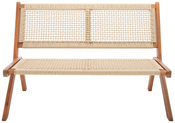safavieh Safavieh Kobina Outdoor Bench - Natural / Natural