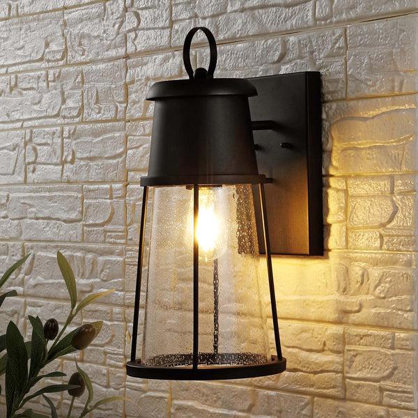Safavieh Safavieh Laela Outdoor Wall Sconce - Black (Set Of 2)