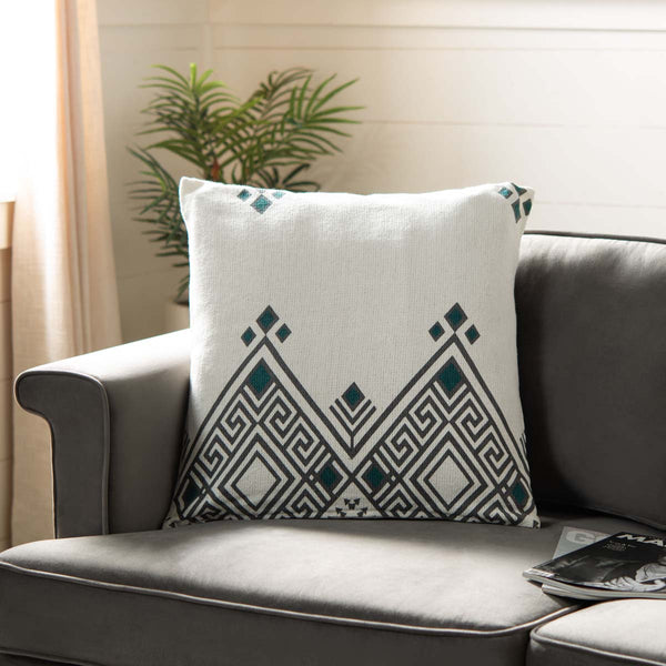 Safavieh Safavieh Lancia Pillow - Beige/Taupe/ Turquoise