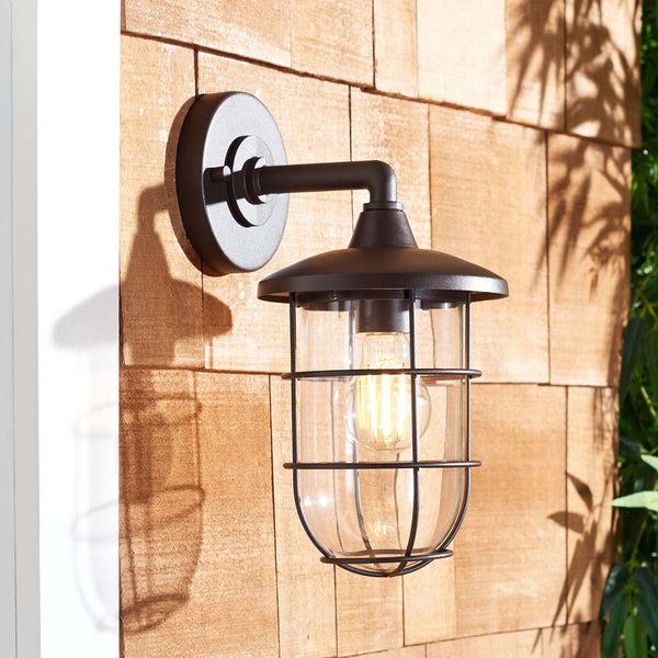 Safavieh Safavieh Liese Outdoor Wall Sconce - Oil Rubbed Bronze (Set Of 2)