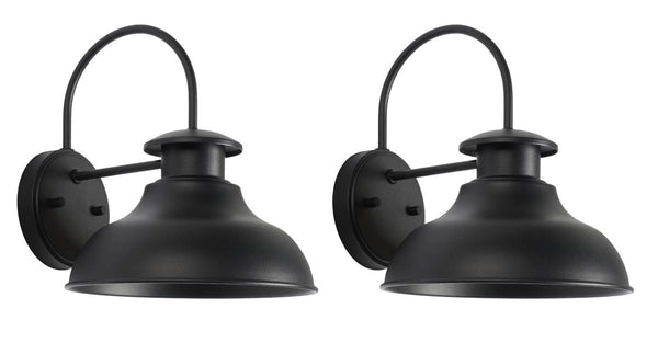 safavieh Safavieh Linden Outdoor Wall Sconce - Black (Set of 2)