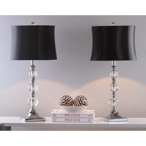 Safavieh Safavieh Maeve 28 Inch H Crystal Ball Lamp-Clear (Set Of 2)